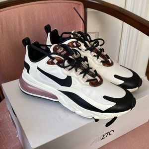 Nike Air Max 270 React in Multi Color Barely Rose